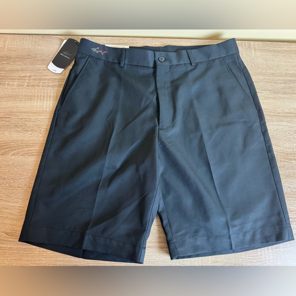 Greg Norman Pro Fit black Golf Shorts